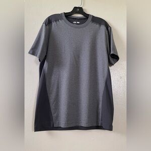Michael Stars Charcoal and Black Short Sleeve Tee
